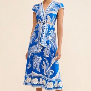 FARM RIO Blue Lace
Banana Midi dress
